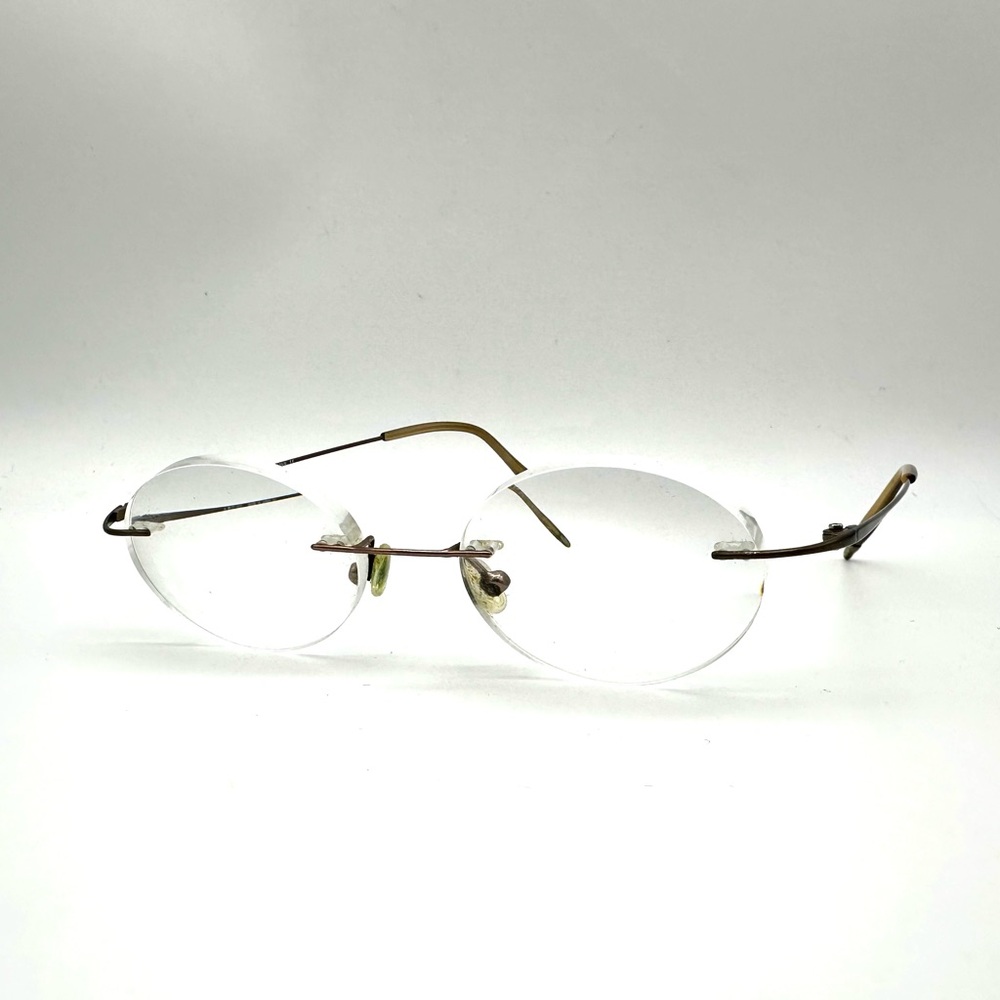 Keo Titanium Eyeglasses Frames 102 AGD 48-19-143 Rimless Japan